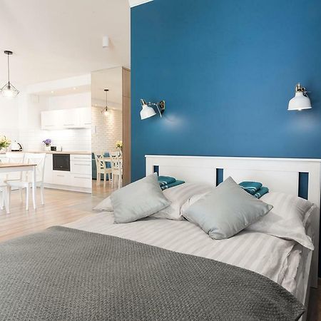 Blue Apartment In Vibrant Heart Of Gdyně Exteriér fotografie