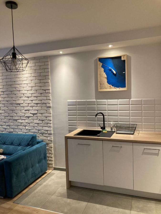 Blue Apartment In Vibrant Heart Of Gdyně Exteriér fotografie